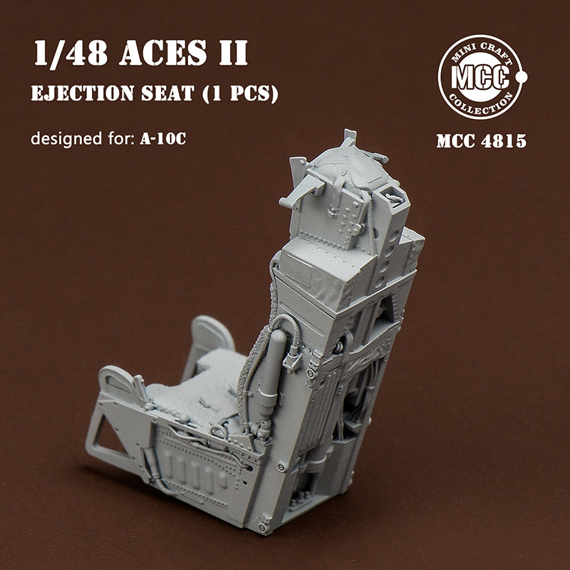 Mini Craft Collection MCC 4815 1:48 ACES II Ejection Seat for Republic A-10A/C (1pc) 3D-Printed