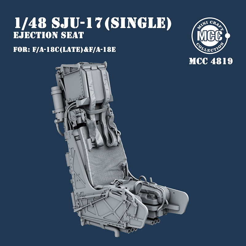 Mini Craft Collection MCC 4819 1:48 SJU-17 NACES Ejection Seat forF/A-18E & F/A-18C Hornet Late (1pc)