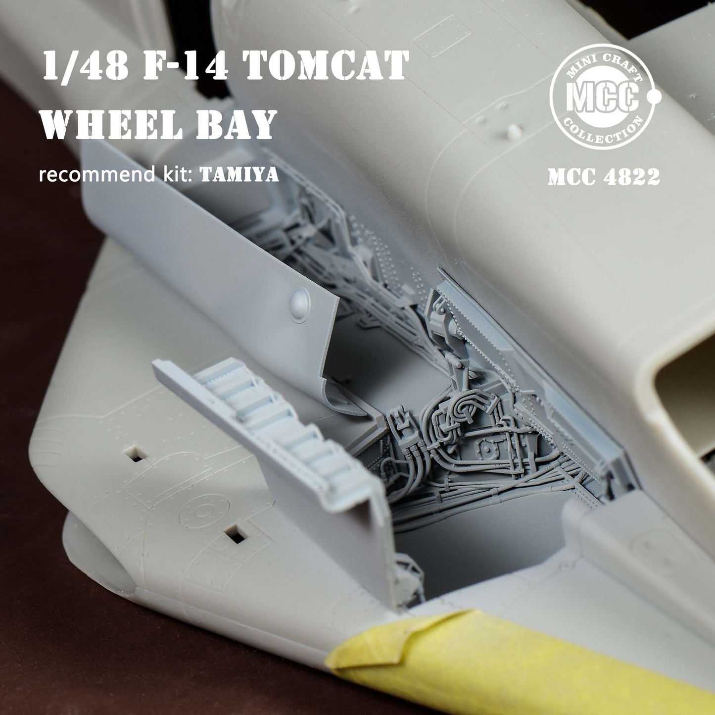 Mini Craft Collection MCC4822 1:48 Grumman F-14 Tomcat Wheel Bay