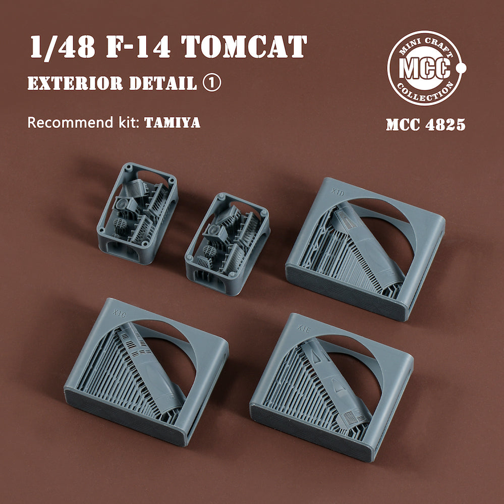 Mini Craft Collection MCC4825 1:48 Grumman F-14 Tomcat Exterior Details Part 1