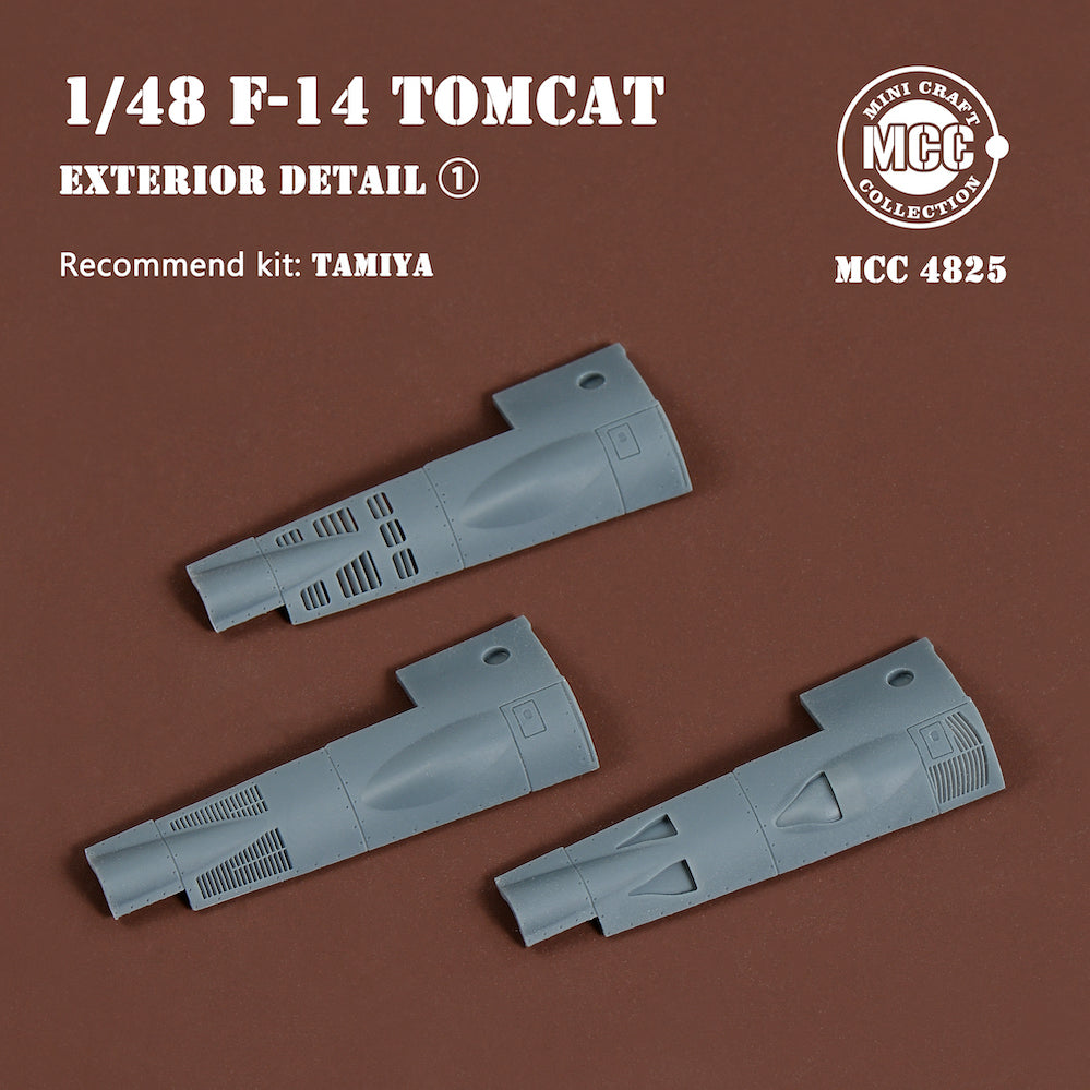 Mini Craft Collection MCC4825 1:48 Grumman F-14 Tomcat Exterior Details Part 1