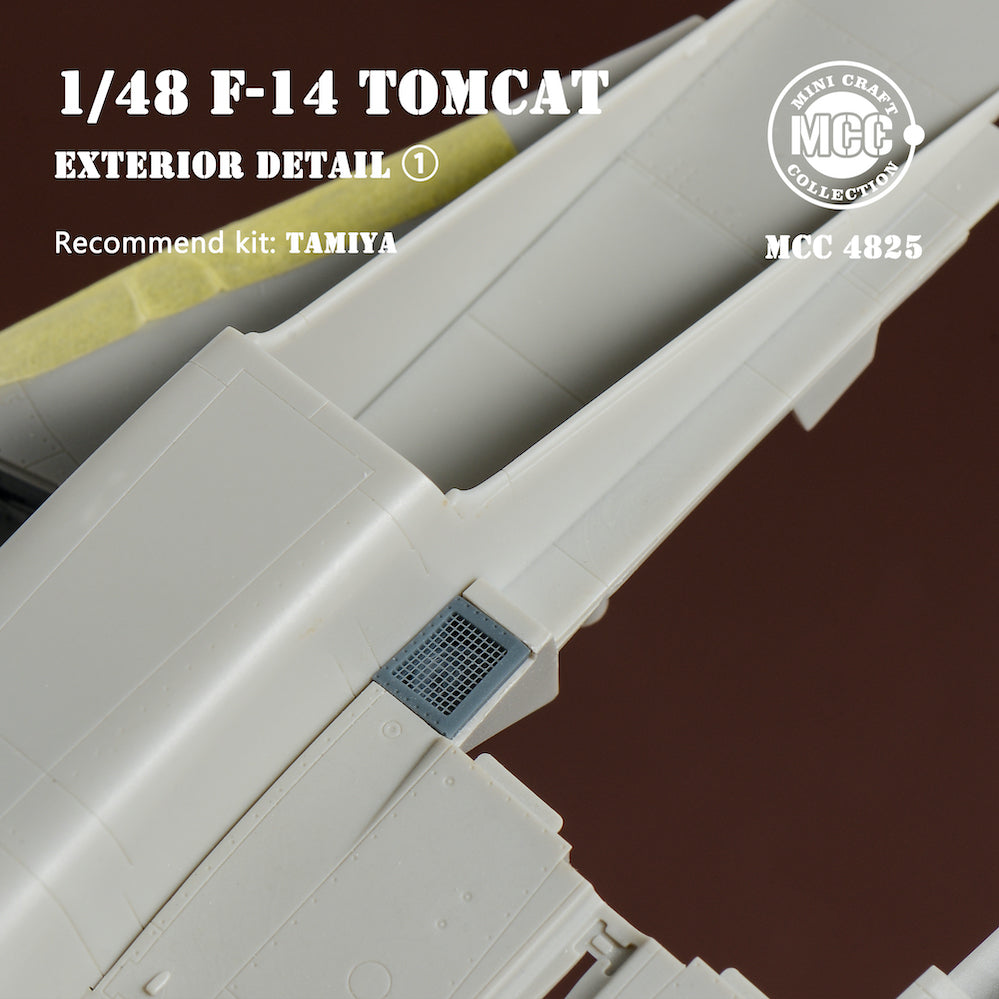 Mini Craft Collection MCC4825 1:48 Grumman F-14 Tomcat Exterior Details Part 1