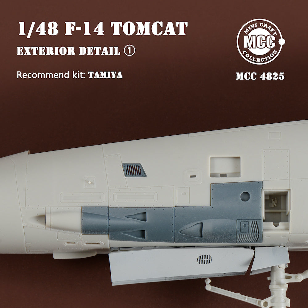 Mini Craft Collection MCC4825 1:48 Grumman F-14 Tomcat Exterior Details Part 1