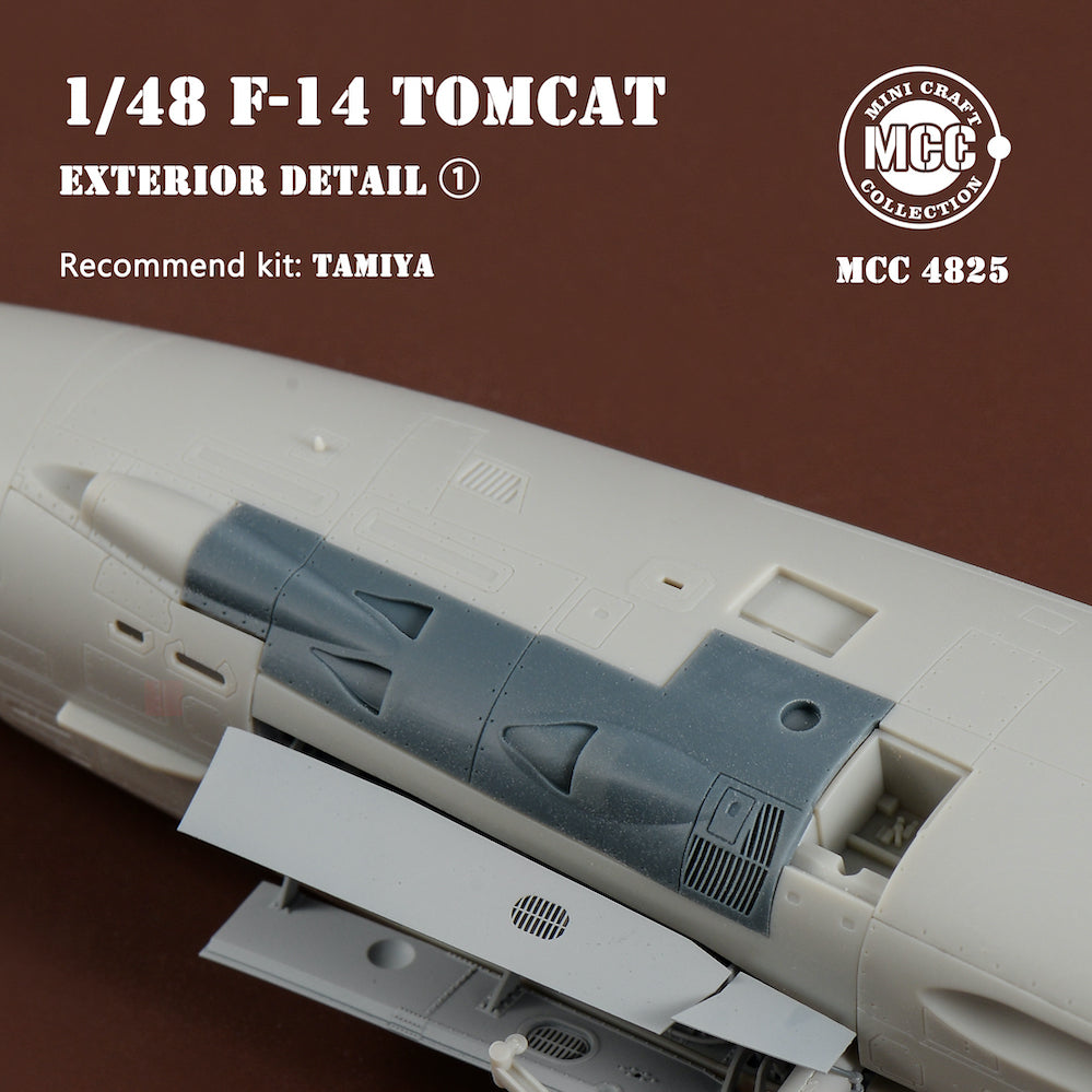 Mini Craft Collection MCC4825 1:48 Grumman F-14 Tomcat Exterior Details Part 1