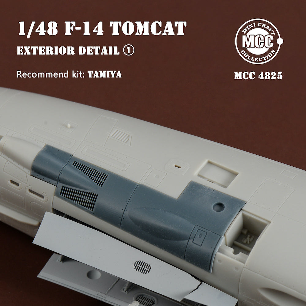 Mini Craft Collection MCC4825 1:48 Grumman F-14 Tomcat Exterior Details Part 1