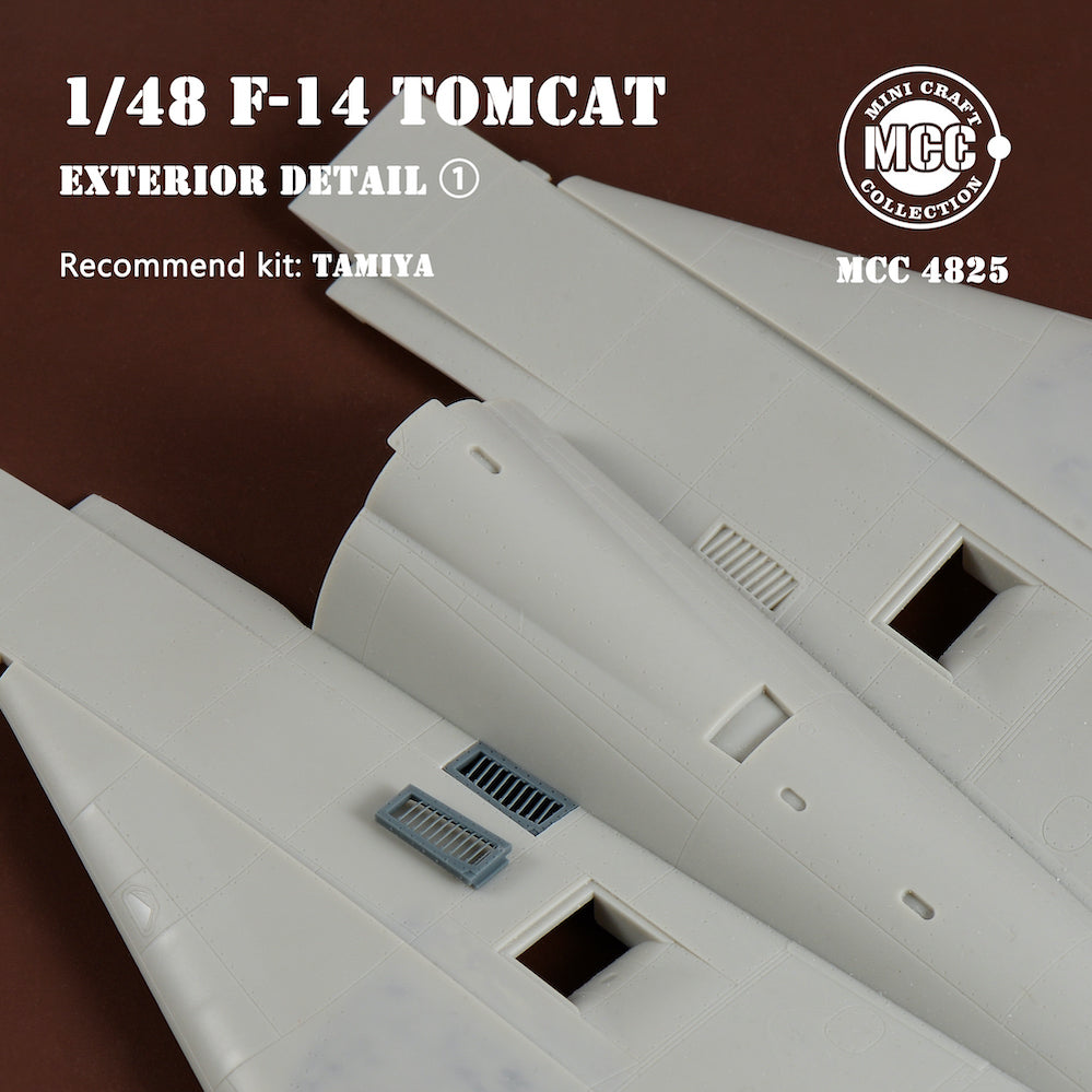 Mini Craft Collection MCC4825 1:48 Grumman F-14 Tomcat Exterior Details Part 1