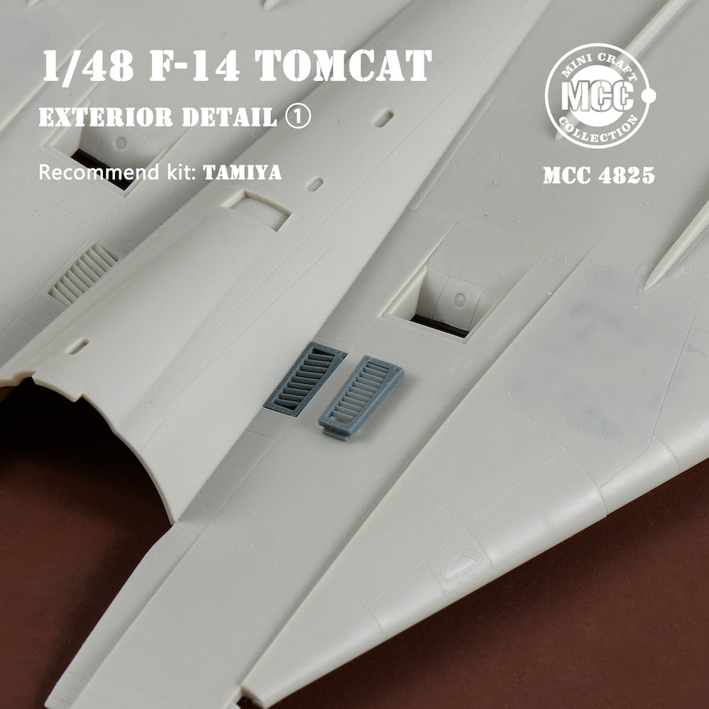 Mini Craft Collection MCC4825 1:48 Grumman F-14 Tomcat Exterior Details Part 1