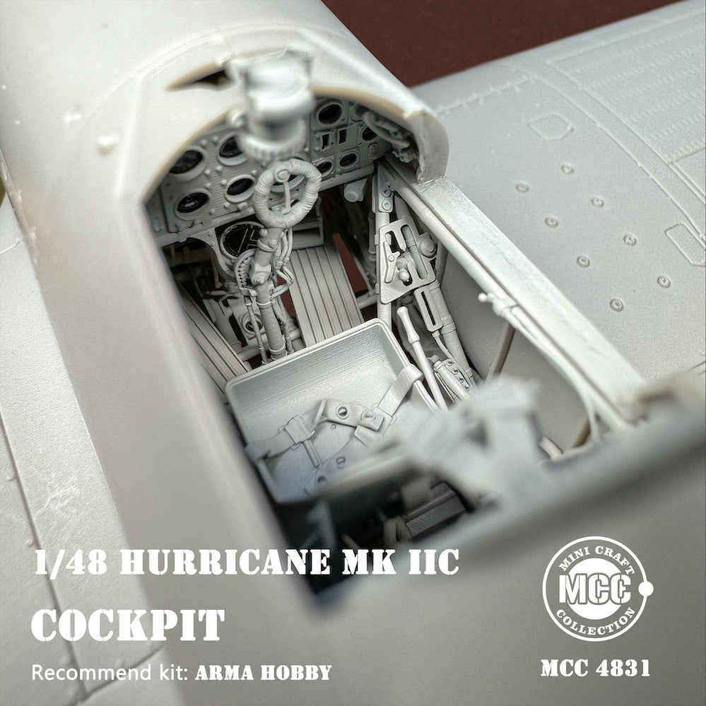 Mini Craft Collection MCC4831 1:48 Hawker Hurricane Mk.IIc Cockpit