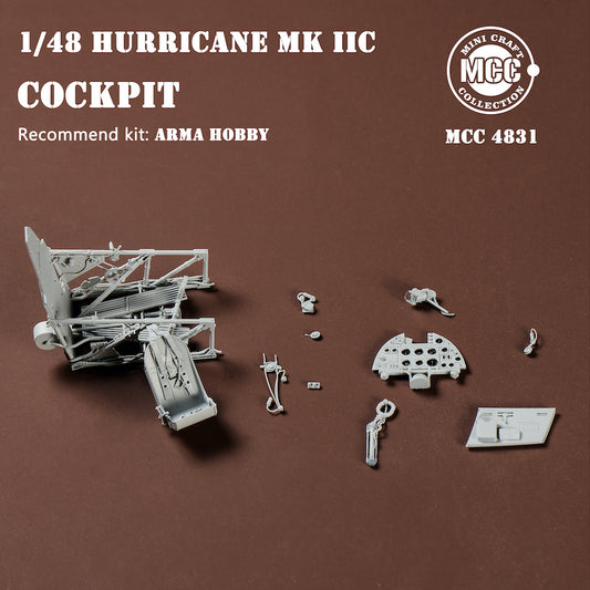 Mini Craft Collection MCC4831 1:48 Hawker Hurricane Mk.IIc Cockpit