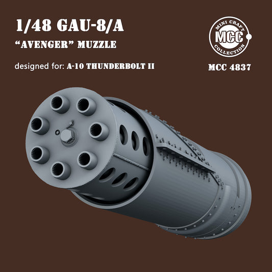 Mini Craft Collection MCC 4837 1:48 GAU-8 muzzle for A-10A