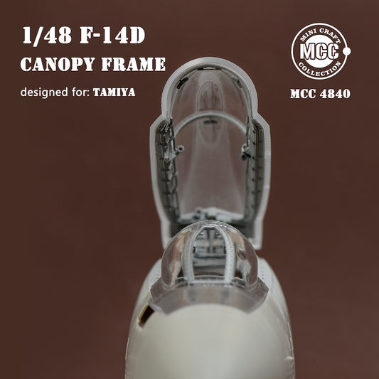 Mini Craft Collection MCC 4840 1:48 Grumman F-14D Tomcat canopy frame