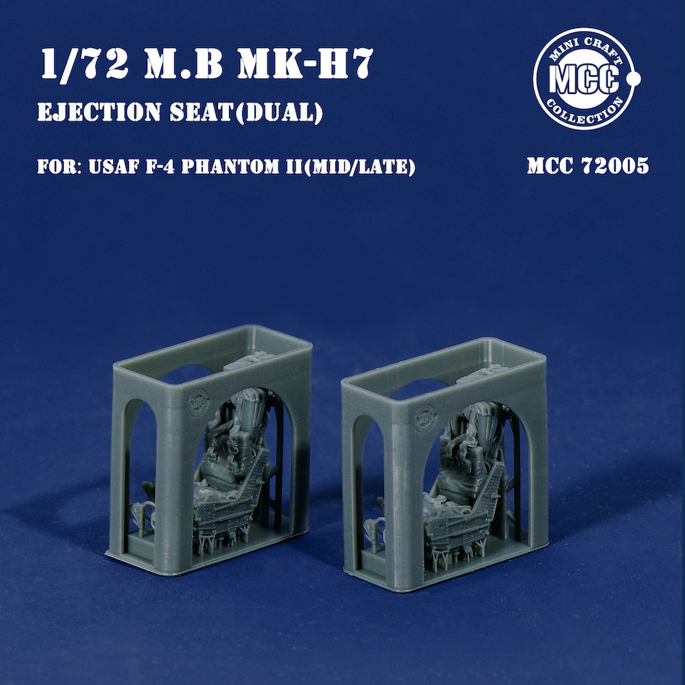 Mini Craft Collection MCC72005 1:72:00 M.B MK.H7 Ejection Seats for F-4 Phantom II Air Force variants (2pcs)