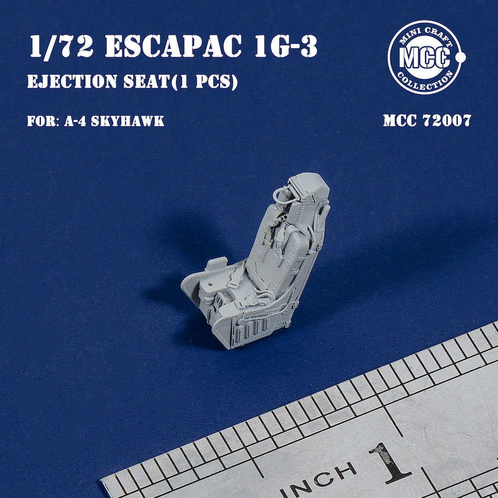 Mini Craft Collection MCC72006 1:72:00 ESCAPAC 1C-3 Ejection Seat for A-4 Skyhawk (1pcs).