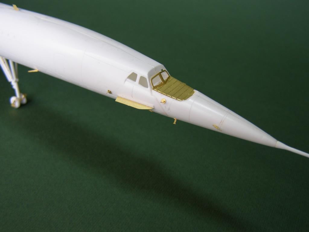 Metallic Details MD14407 1:144 Aerospatiale Concorde Set contains parts for detailing the exterior of the aircraft