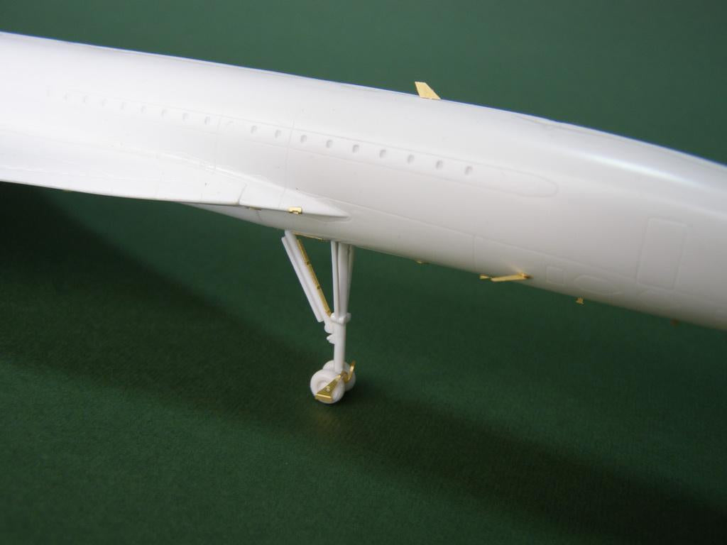Metallic Details MD14407 1:144 Aerospatiale Concorde Set contains parts for detailing the exterior of the aircraft