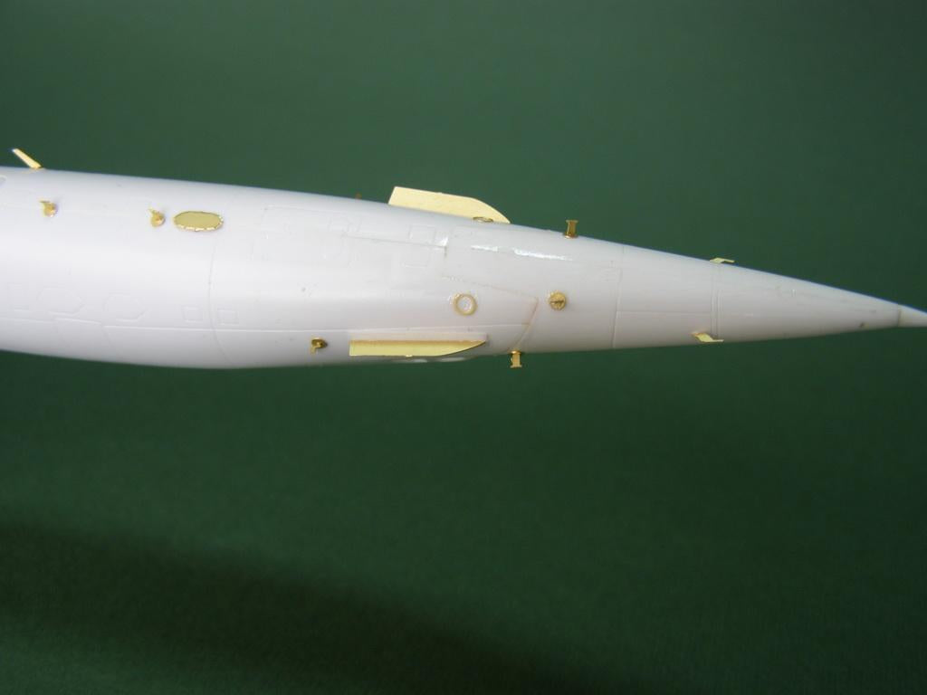 Metallic Details MD14407 1:144 Aerospatiale Concorde Set contains parts for detailing the exterior of the aircraft