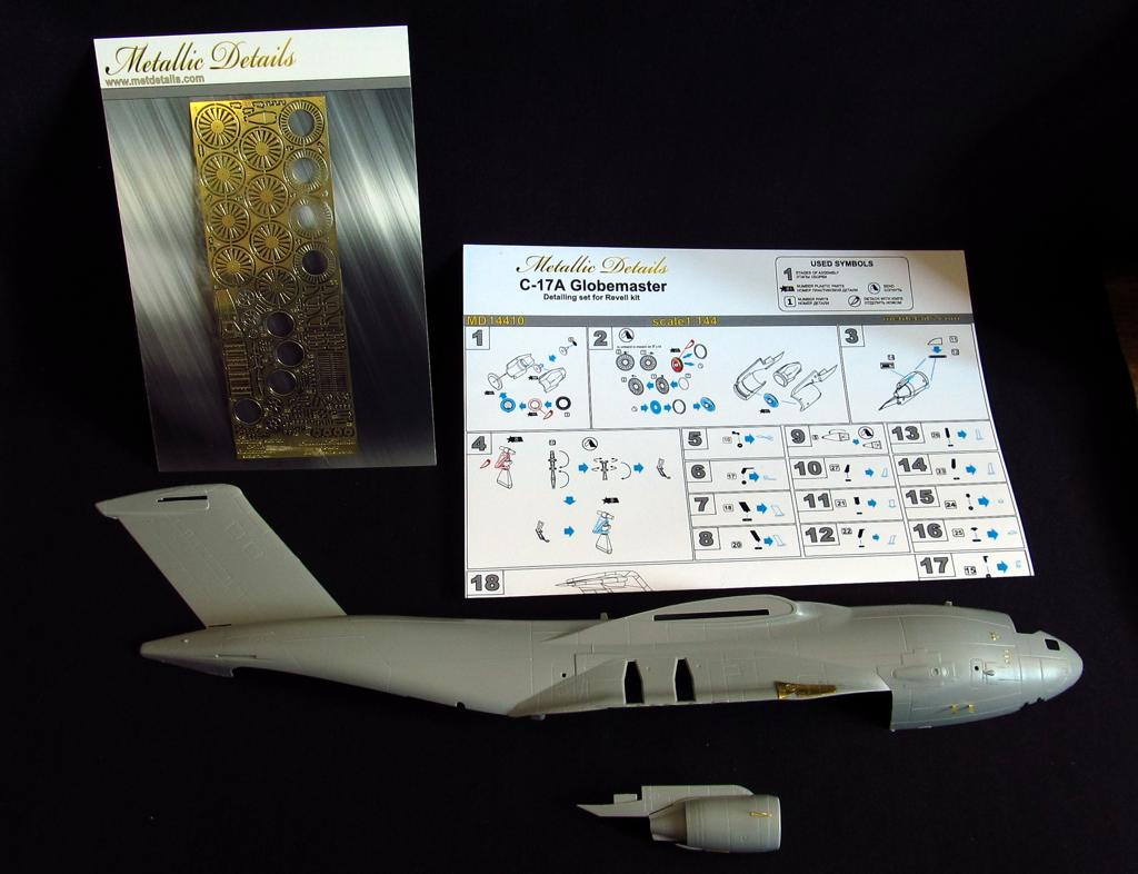 Metallic Details MD14410 1:144 Boeing C-17A Globemaster