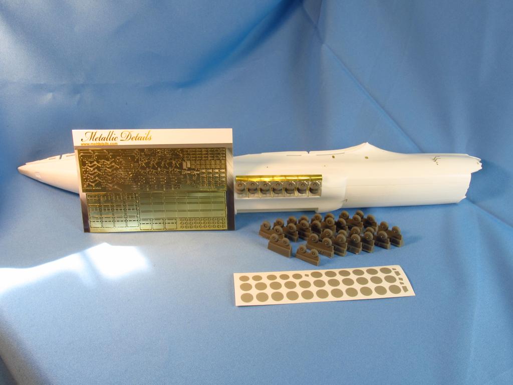 Metallic Details 14428 1:144 Antonov An-225 Mrija Wheels and landing gear details