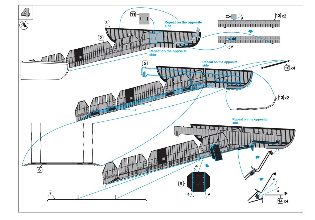 Metallic Details 14434 1:144 Lockheed C-5B Galaxy. Wheel bays