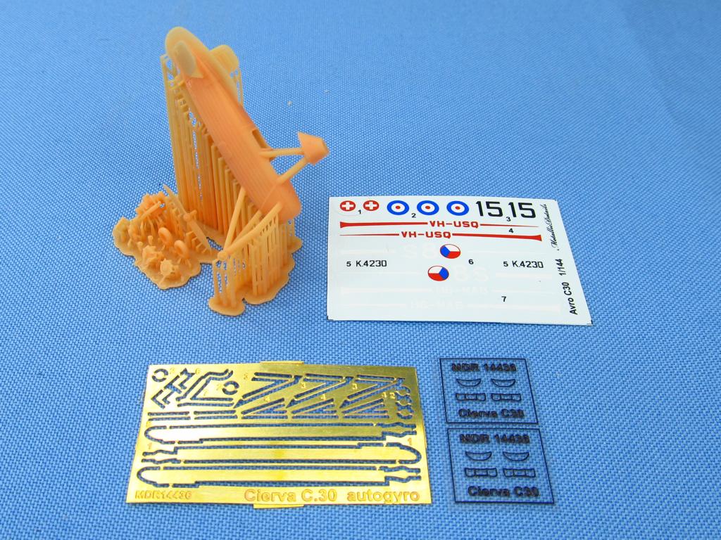 Metallic Details MDR14436 1:144 Cierva C.30 3d-printed