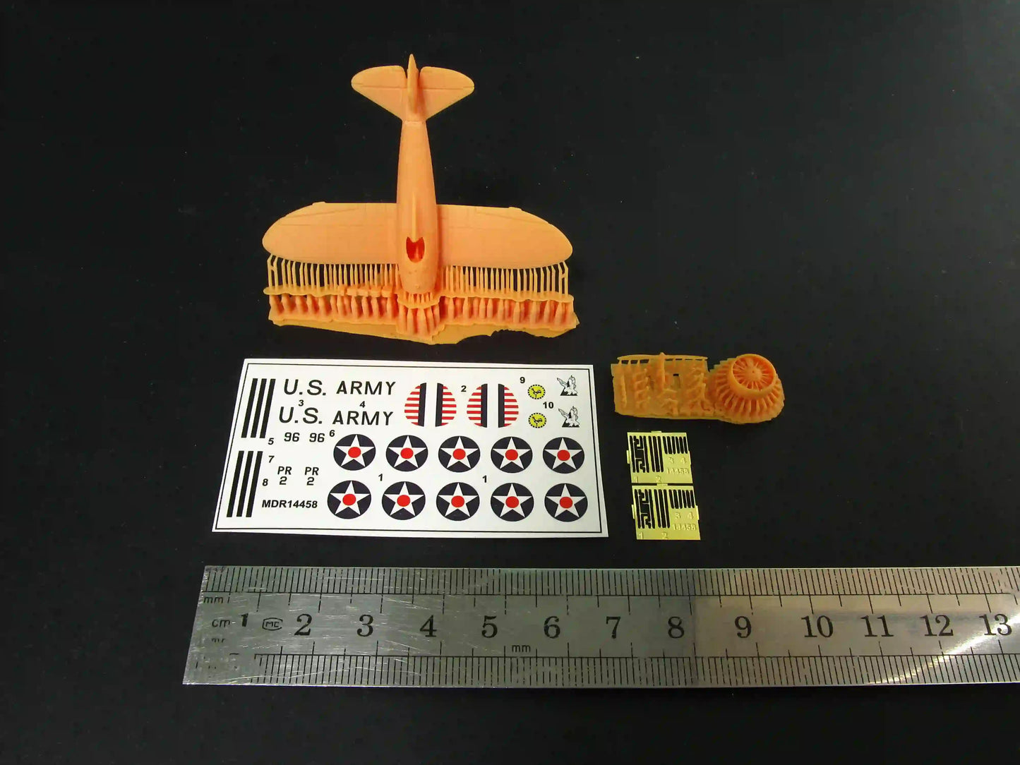 Metallic Details MDR14458 1:144 P-26 Peashooter (3D-Printed) with etched parts and decals