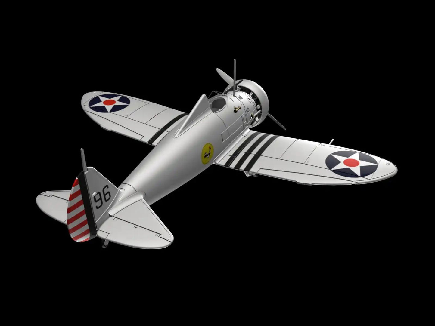 Metallic Details MDR14458 1:144 P-26 Peashooter (3D-Printed) with etched parts and decals