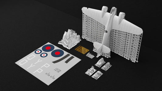 Metallic Details MDR14460 1:144 Bristol Blenheim 3D Printed with decals and etched parts
