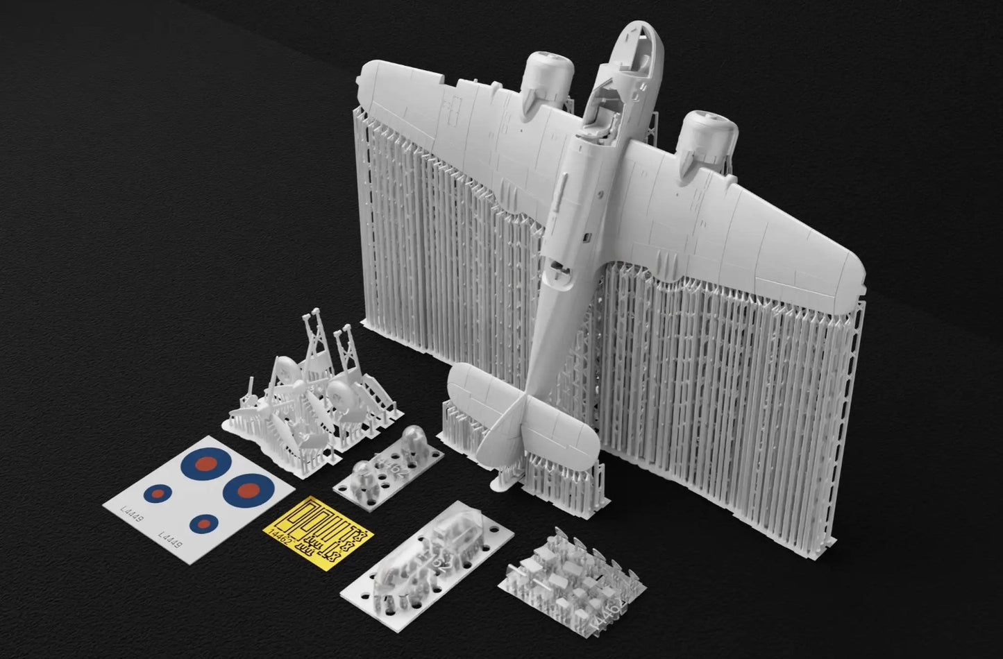 Metallic Details MDR14462 1:144 Bristol Beaufort Mk.I 3D Printed with decals and etched parts