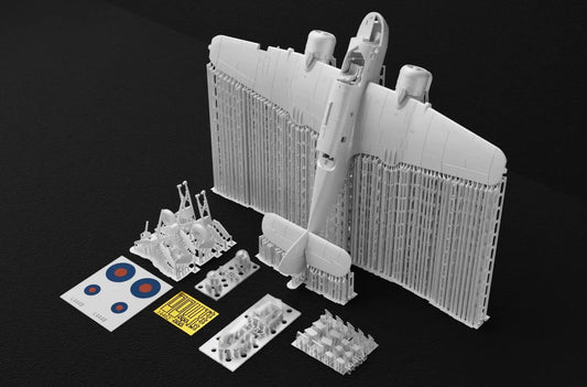 Metallic Details MDR14462 1:144 Bristol Beaufort Mk.I 3D Printed with decals and etched parts