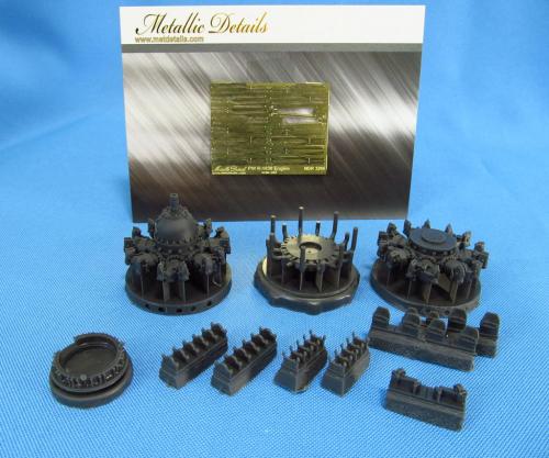 Metallic Details MDR3204 1:32 Pratt & Whitney R-1830 Set