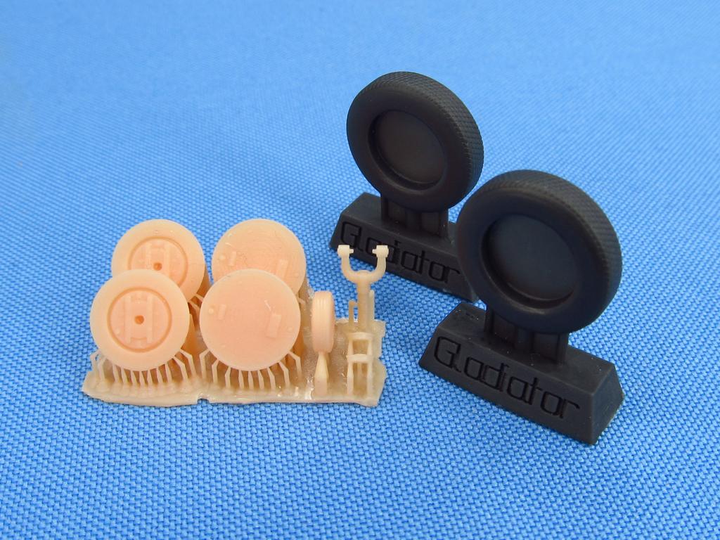 Metallic Details MDR48247 1:48 Gloster Gladiator wheels (3D-Printed)