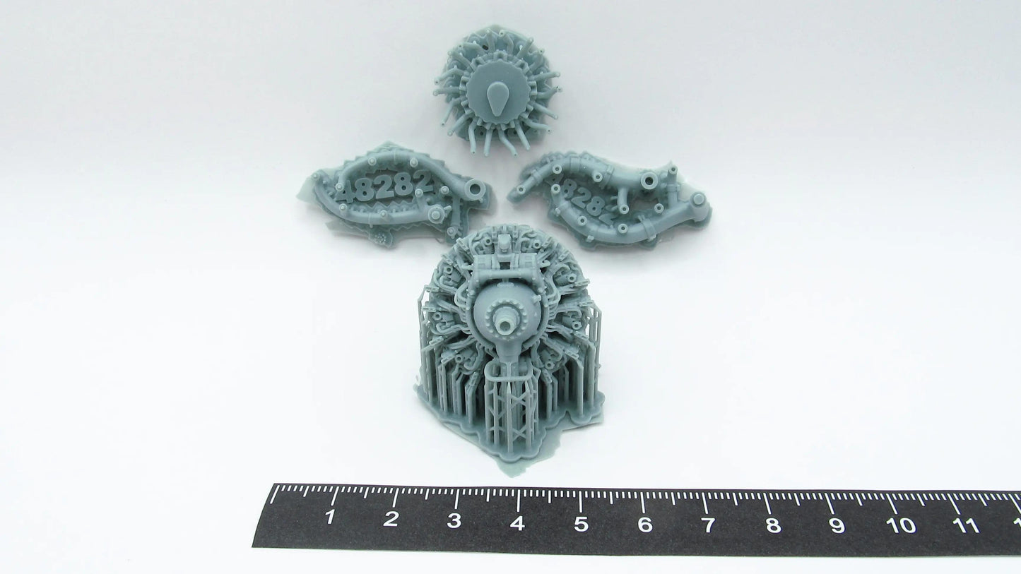 Metallic Details MDR48282 1:48 Wright R-3350 engine (3D printed version)