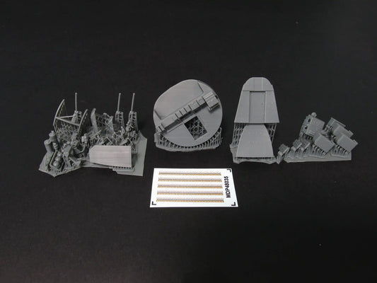 Metallic Details MDR48283 1:48 B-17F Flying Fortress Bombardierâ€™s cockpit (Interior set)