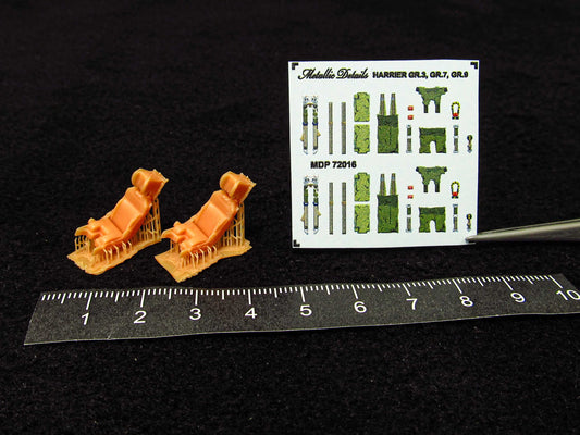 Metallic Details R72115 1:72 Bae Harrier GR.3, GR.7, GR.9 Ejection seat (3d-printed)