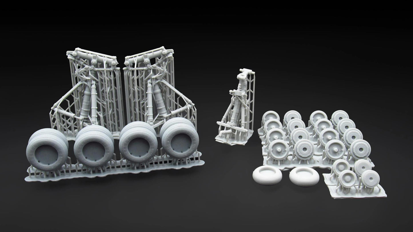 Metallic Details MDR72128 1:72 Ilyushin IL-18, Il-20, Il-22, Il-38 Landing gears with wheels