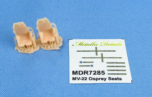 Metallic Details MDR7285 1:72 Bell V-22 Osprey Seats (3D-Printed)