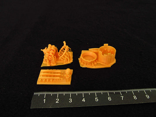 Metallic Details MDR7298 1:72 Fiat CR.42 Falco cowling and engine