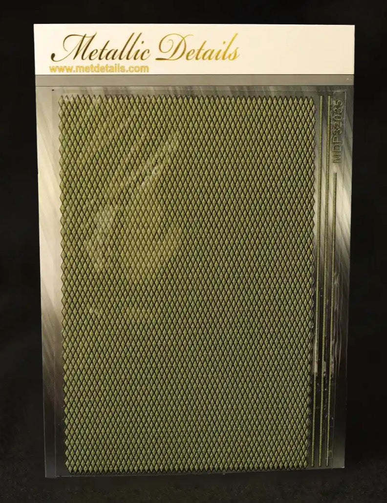 Metallic Details MDP32035 1:32 Cockpit Interior Upholstery (Green)