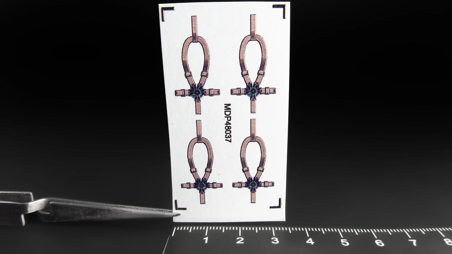 Metallic Details MDP48037 1:48 Sikorsky UH-60 seat belts for pilot seats