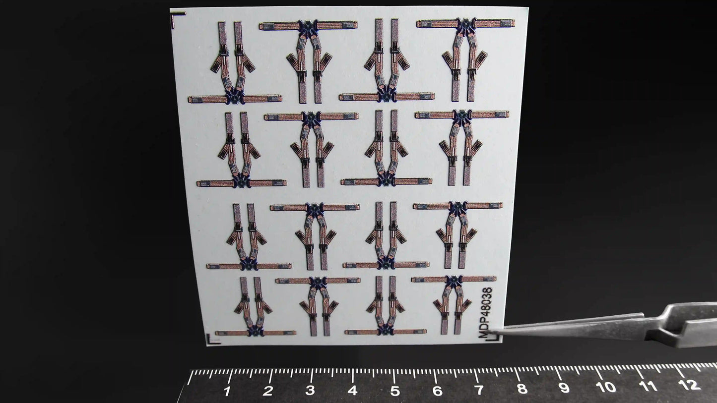 Metallic Details MDP48038 1:48 Sikorsky UH-60 seat belts for cabin seats