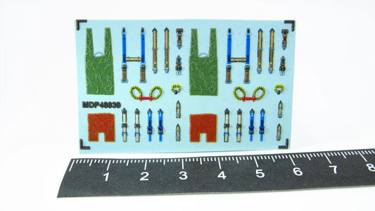 Metallic Details MDP48039 1:48 Martin-Baker Mk.4 seat belts