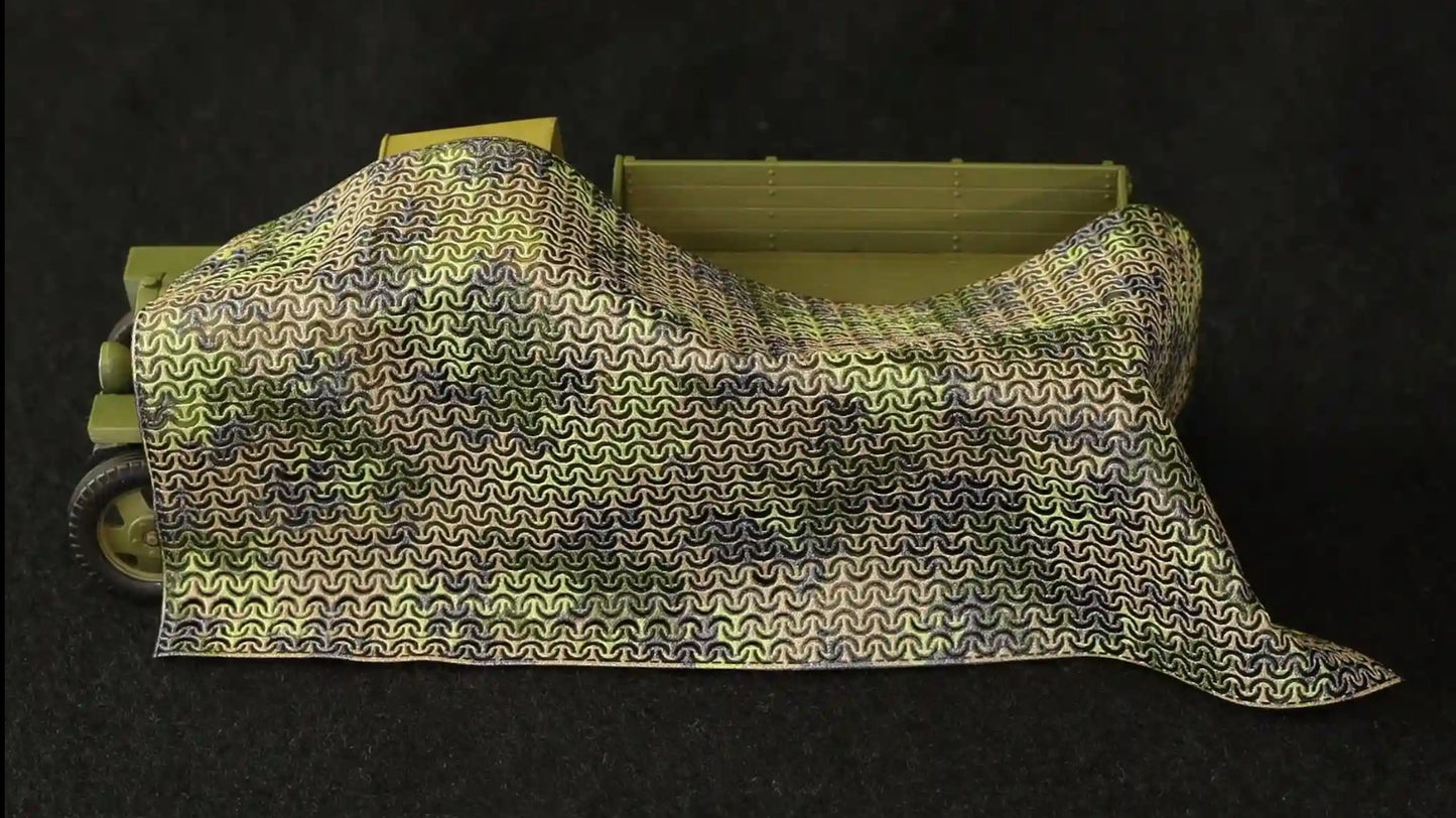 Metallic Details MDP48049 1:48 Modern Camouflage Net (Barracuda-type) flexible