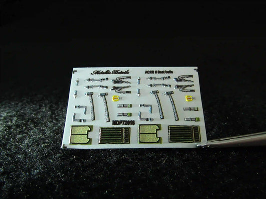 Metallic Details MDP72018 1:72 ACES II Seat belts (3D-Printed)