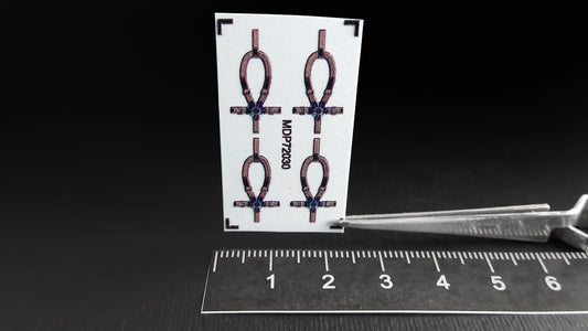 Metallic Details MDP72030 1:72 Sikorsky UH-60 seat belts for pilot seats