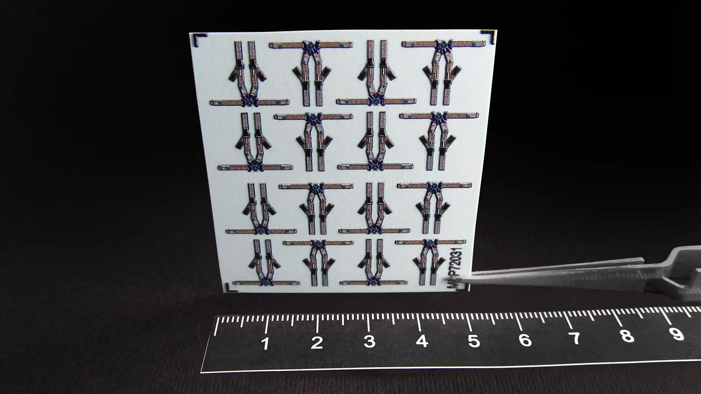 Metallic Details MDP72031 1:72 Sikorsky UH-60 seat belts for cabin seats