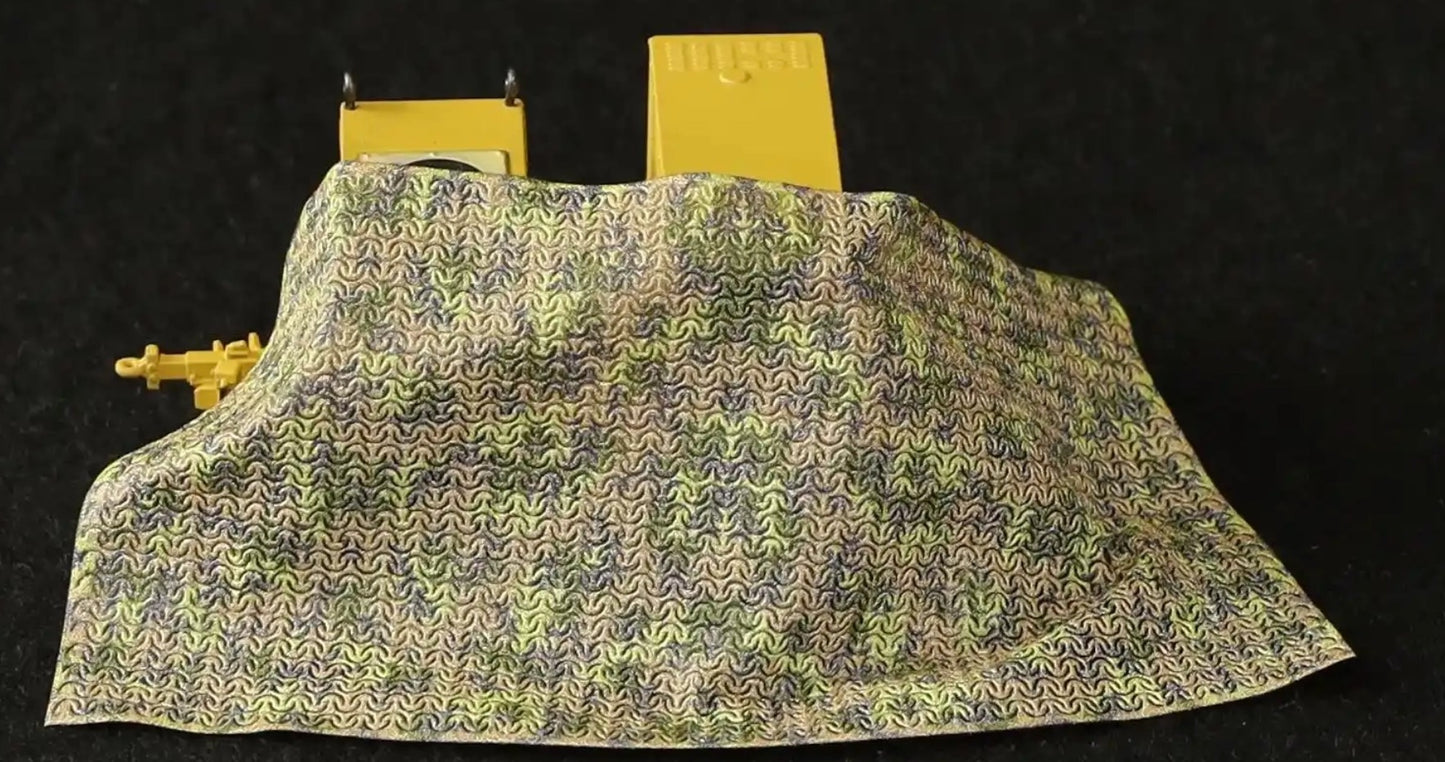 Metallic Details MDP72039 1:72 Modern Camouflage Net (Barracuda-type) )
