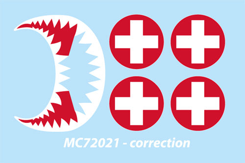 Matterhorn Circle MC72021 1:72 de Havilland DH-100 Mk.6 Vampire & DH-115 Mk.55 Vampire Trainer