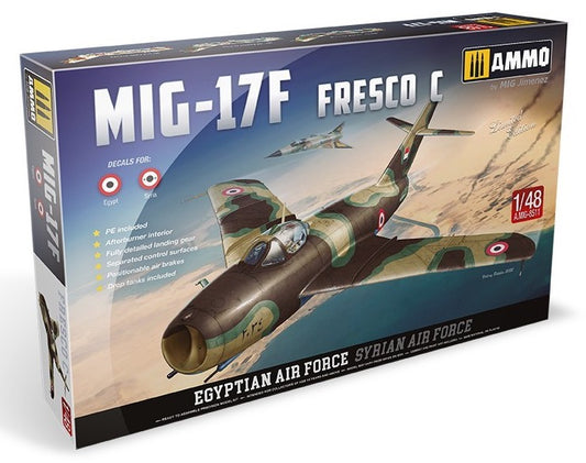 AMMO MIG8511 1:48 Mikoyan MiG-17F Fresco C (Egyptian Air Force, Syrian Air Force)