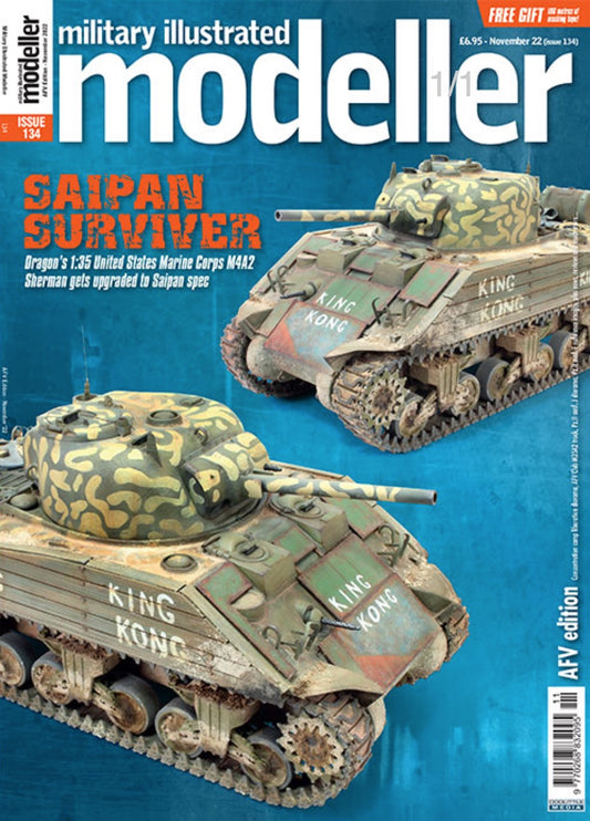 ADH Publishing 134 Military Illustrated Modeller. November 2022 Issue 134 (AFV Edition)