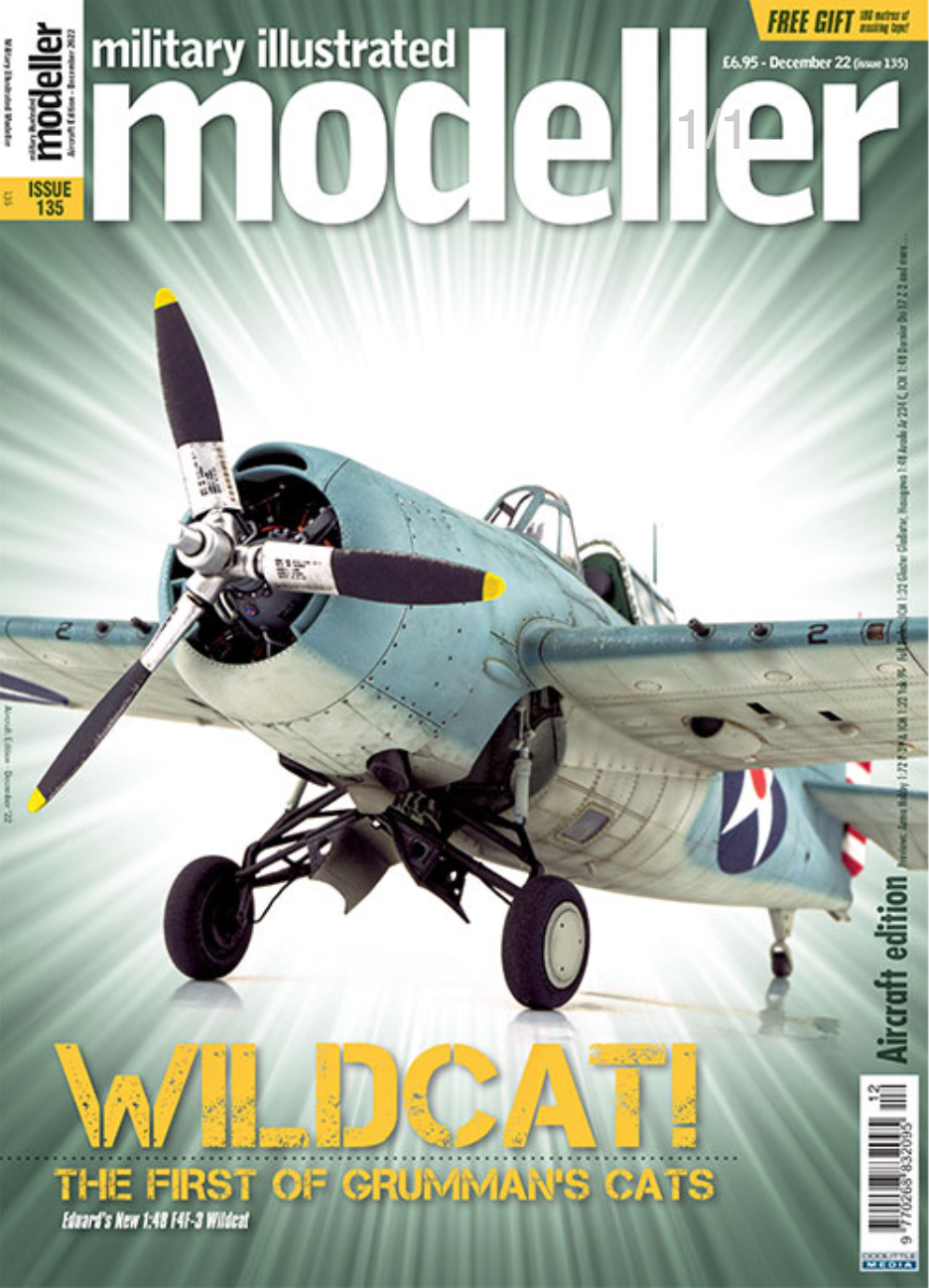 ADH Publishing 135 Military Illustrated Modeller. December 2022 Issue 135 (Aircraft Edition)